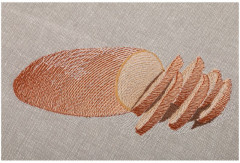 Салфетка с корзиной для хлеба (40х40 см) - Фото 2