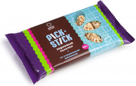 Палочки зерновые со сгущенным молоком «Pick-Stick»