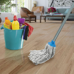 Насадка МОП веревочная для швабры, крепление еврорезьба - Фото 5