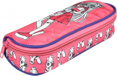 Пенал школьный «Розовая девушка» - Фото 2