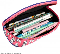 Пенал школьный «Розовая девушка» - Фото 5