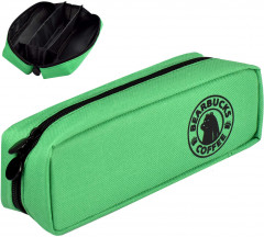 Пенал школьный «Зеленый» - Фото 2