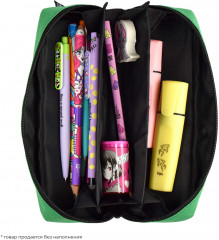 Пенал школьный «Зеленый» - Фото 4