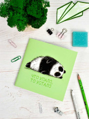 Блокнот «Усталая панда» - Фото 2