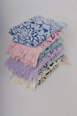 Полотенце махровое (жаккард, размер 50х90, цвет серый) - Фото 2