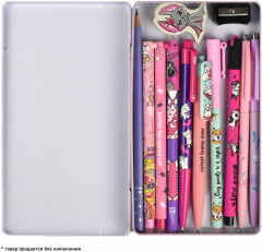 Пенал школьный «Розовый зайка» - Фото 5