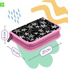 Пенал мягкий «Glossy stars» - Фото 2