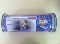 Валик с лавандой (плодовая оболочка гречи, 12 х 35 см) - Фото 1