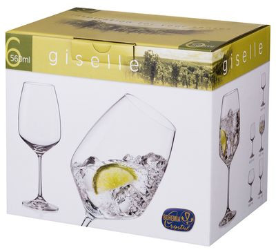 Набор бокалов для вина «Giselle» (560 мл, 6 шт.)
