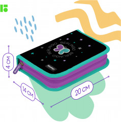 Пенал мягкий «Shining butterfly» - Фото 2