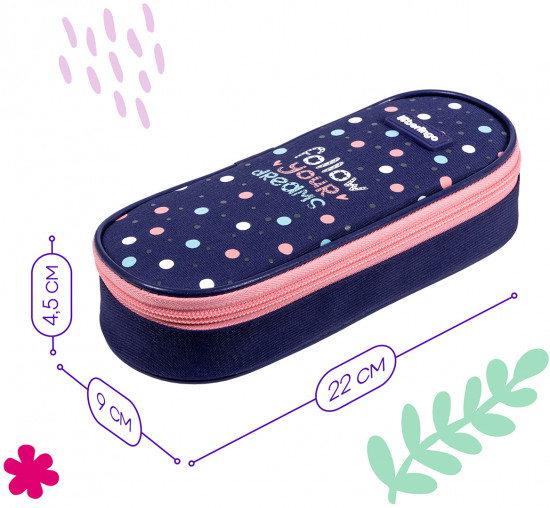 Пенал корпусный «Colored dots»