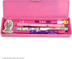 Пенал школьный «Розовая девочка» - Фото 4