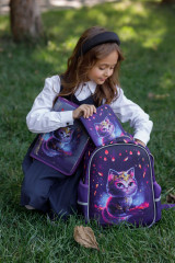 Пенал школьный «Волшебный кот» - Фото 8