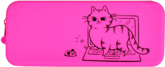 Пенал школьный «Коты в соцсетях»