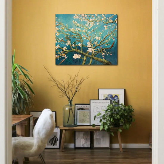 Мозаика алмазная «Цветущие ветки миндаля»