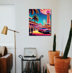 Мозаика алмазная «Парк аттракционов» - Фото 2