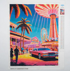 Мозаика алмазная «Парк аттракционов» - Фото 7