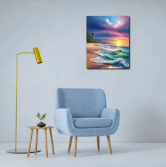 Мозаика алмазная «Берег океана» - Фото 4