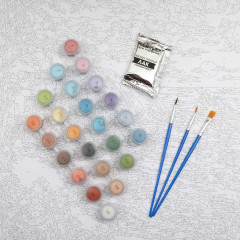 Набор для рисования по номерам «Красочный пейзаж» - Фото 2