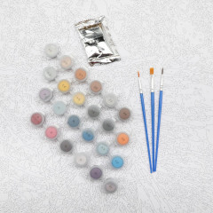 Набор для рисования по номерам «Природа засыпает» - Фото 2