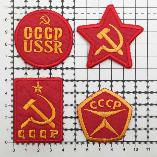 Набор термоаппликаций «Символы СССР»