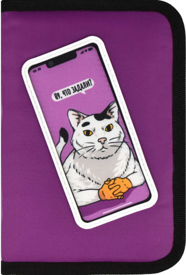Пенал школьный «Кот»