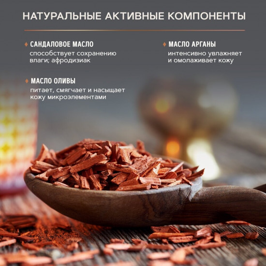 Гель для душа «Сандал и Амбра»