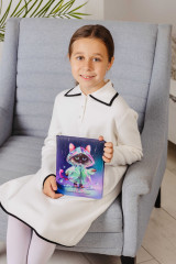 Дневник школьный «Котик в дождевике» - Фото 10