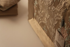 Покрывало стеганое Demet (жаккард, 260х260, 2 наволочки 50x70+5 см) - Фото 1