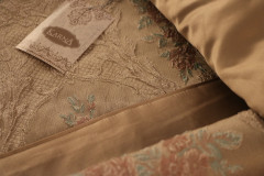 Покрывало стеганое Demet (жаккард, 260х260, 2 наволочки 50x70+5 см) - Фото 3