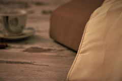 Комплект постельного белья Loft (евро, сатин-премиум, 2 наволочки 50х70 и 2 наволочки 70х70, коричневый-бежевый) - Фото 3