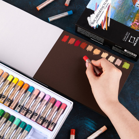 Скетчбук для пастели с калькой «GrafArt»