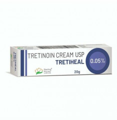Крем от пигментации, против морщин, от акне и прыщей «Третиноин Третихел 0.05%.Tretinoin USP Tretiheal 0.05%» - Фото 1