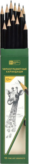 Набор карандашей чернографитных