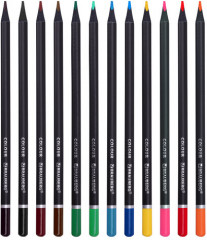 Набор карандашей цветных трехгранных - Фото 1