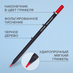 Набор карандашей цветных трехгранных - Фото 8