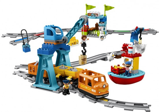 Конструктор LEGO® 10875 Грузовой поезд