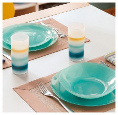 Тарелка десертная Arty Soft Blue, диаметр 20 см - Фото 1