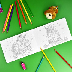 Книжка-раскраска «Сладости» - Фото 2