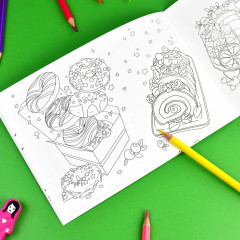 Книжка-раскраска «Сладости» - Фото 3