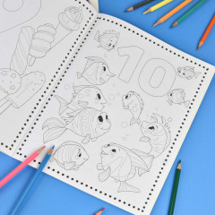 Книжка-раскраска «Учим цифры» - Фото 2