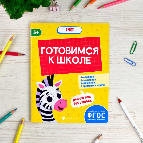 Книжка-картинка с заданиями «Счёт»