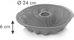 Форма для кекса низкая (диаметр 24 см) - Фото 1