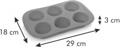 Форма для маффинов (29×18 см) - Фото 1