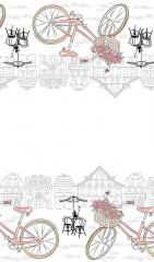 Набор вафельных полотенец «Город» (40×70 см, 2 шт.) - Фото 2