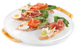 Поднос охлаждающий с низкой крышкой (диаметр 34 см) - Фото 1