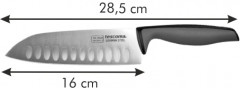 Нож Santoku (длина лезвия 16 см) - Фото 1