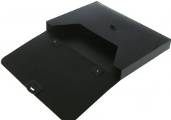 Папка-портфель А4 (черный) - Фото 1