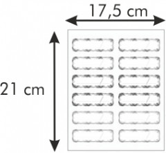 Этикетки для банок для консервирования  (24 шт.) - Фото 2