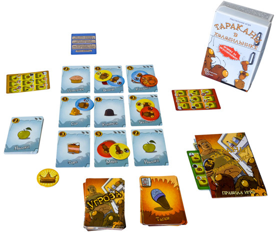 Настольная игра «Тараканы в холодильнике» | Нескучные игры | Фото 1